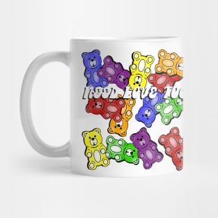 Gummy “Bears Need Love Too” Mug